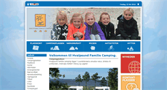 Desktop Screenshot of hvalpsundcamp.dk