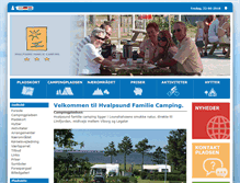 Tablet Screenshot of hvalpsundcamp.dk
